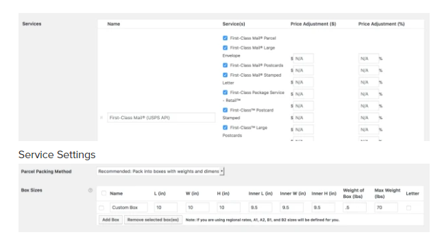 USPS Shipping Method USPS Shipping Method