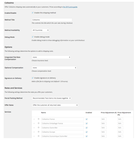 WooCommerce Colissimo Shipping WooCommerce Colissimo Shipping