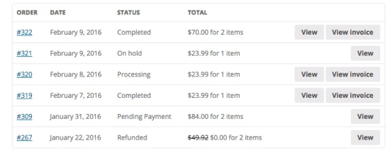 WooCommerce Print Invoices & Packing lists