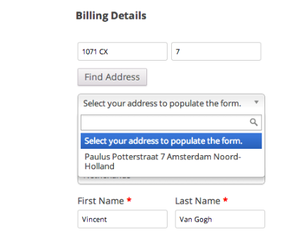 billing Details