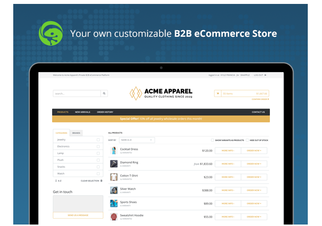 customized b2b ecommerce store customized b2b ecommerce store