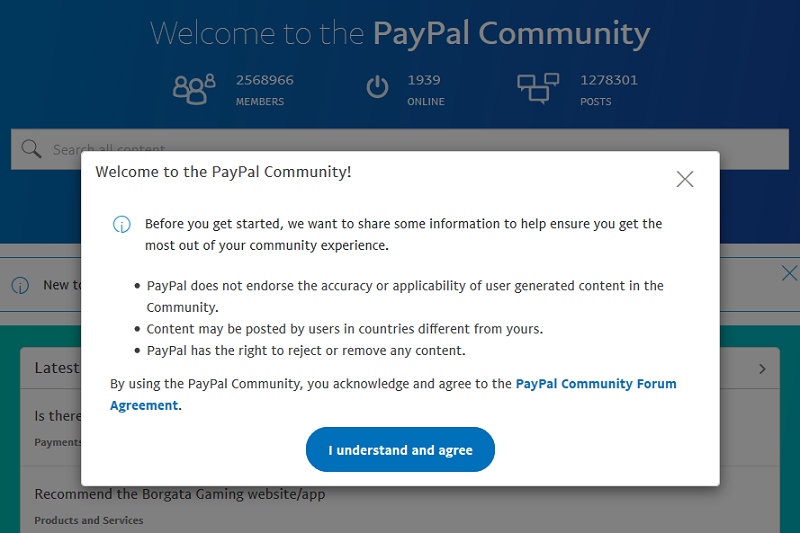paypal disclaimer paypal disclaimer