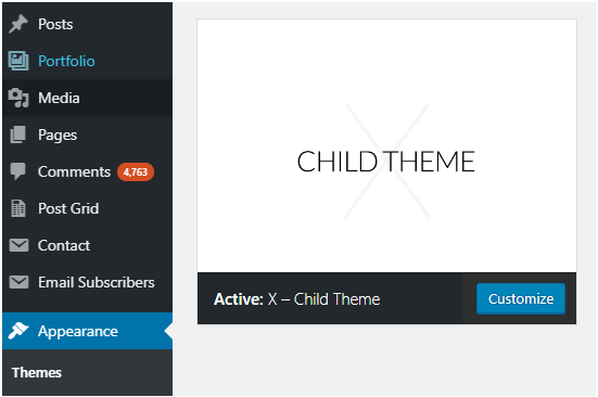 Child Theme