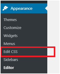 Edit CSS Edit CSS