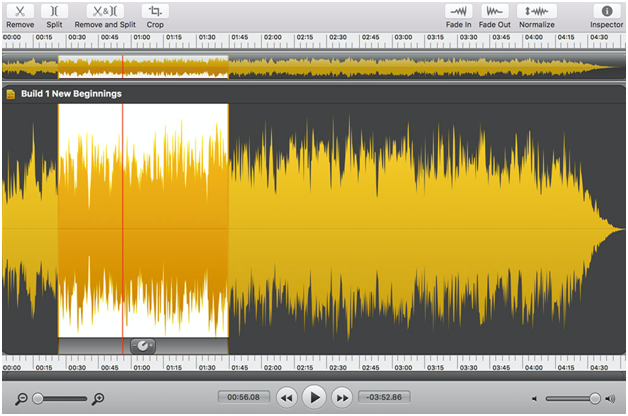 Great for quick edits Fission is only available on the Mac