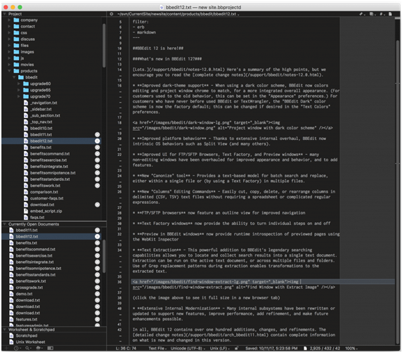 TextWrangler is an iOS-based text editor TextWrangler works on all Apple Devices