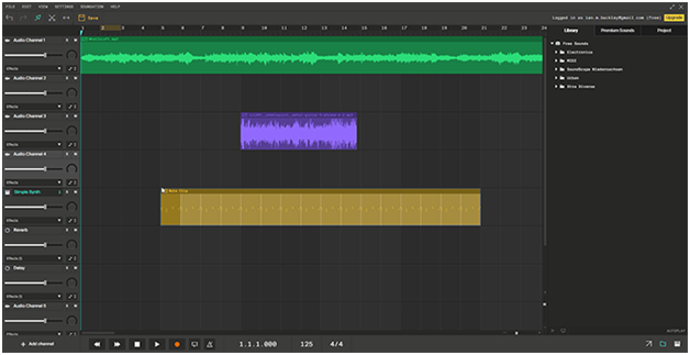 This is probably the best online multi-track editor A very capable multi-track editor that can be used online