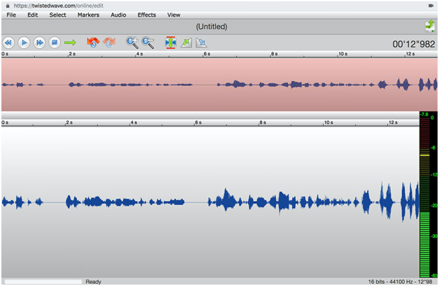 TwistedWave is a web based audio editor TwistedWave isn’t for everyone