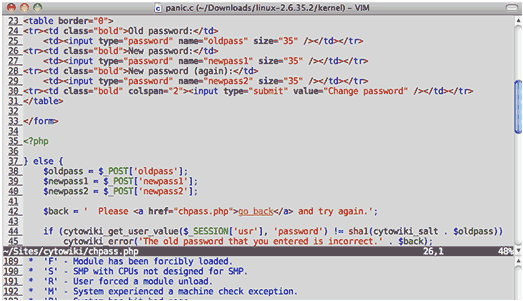 Vim is open source Vim is available for free