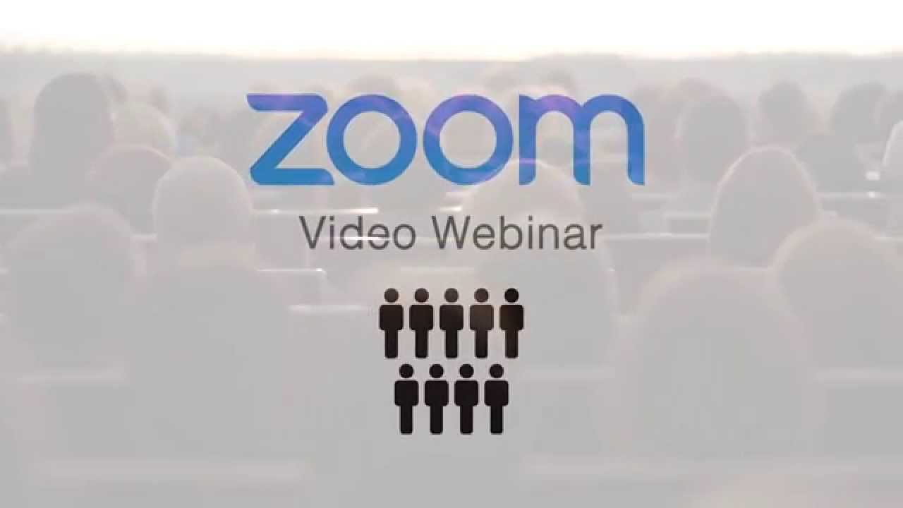 Zoom webinar Zoom webinar