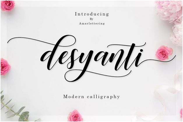 Desyanti font graphic