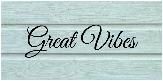 Great Vibes includes a lot of loops for the capital letters
