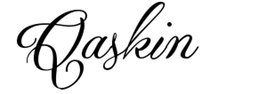 Qaskin is a very formal font for use in formal parties