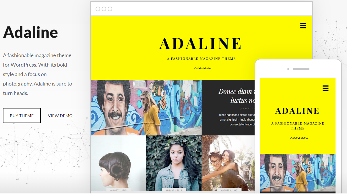 Adaline WordPress Theme