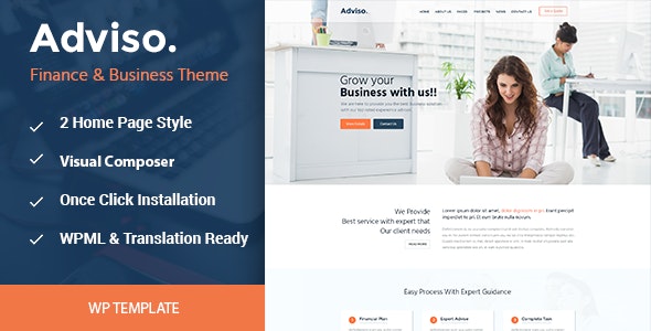 Adviso WordPress Theme Adviso WordPress Theme