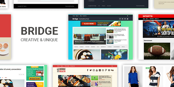 Bridge wordpress theme Bridge theme