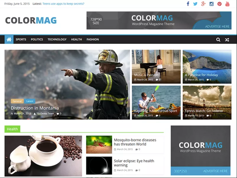 ColorMag WordPress theme