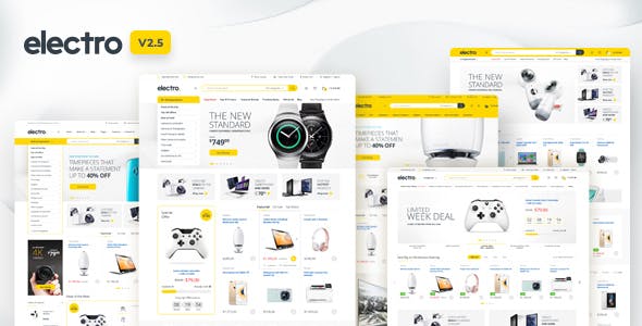Electro WordPress theme Electro theme