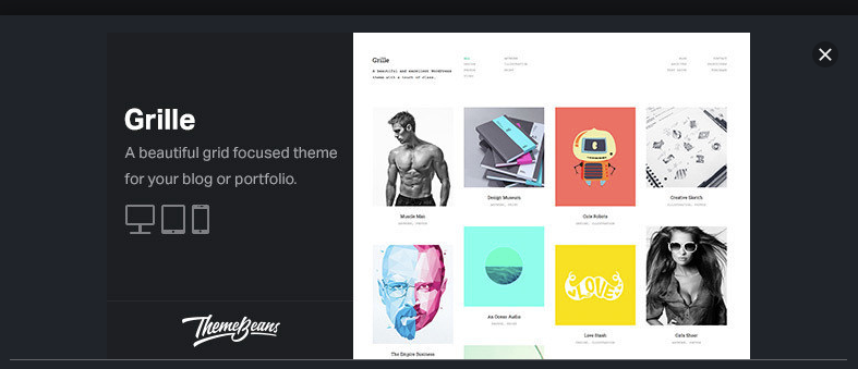 Grille WordPress theme Grille WordPress theme