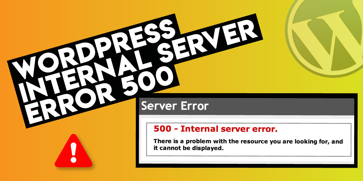 Internal Server Error 500 