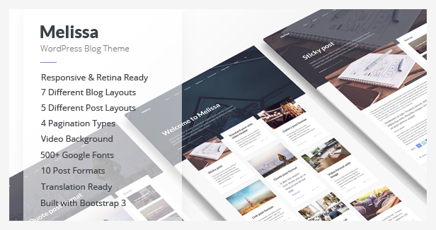 Melissa WordPress Theme Melissa WordPress Theme