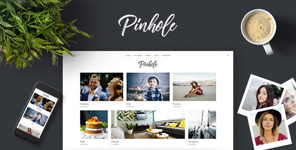 Pinhole WordPress theme Pinhole theme