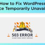 Service Temporarily Unavailable Error