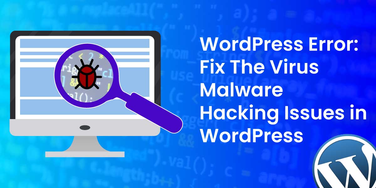 Virus Malware Hacking Issues