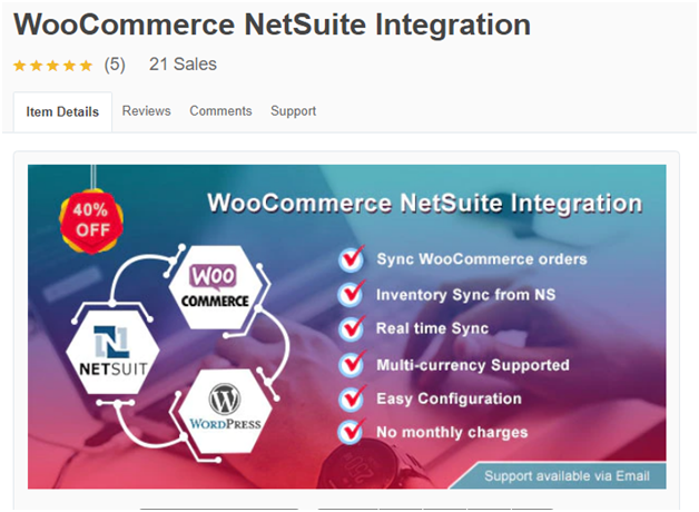 Woocommerce netsuite integration