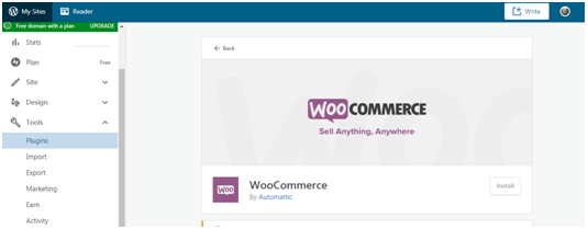 Wordpress woocommerce integration