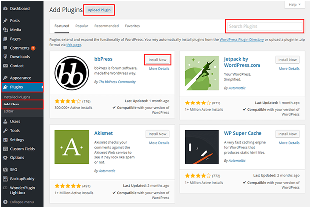Add plugins Add plugins