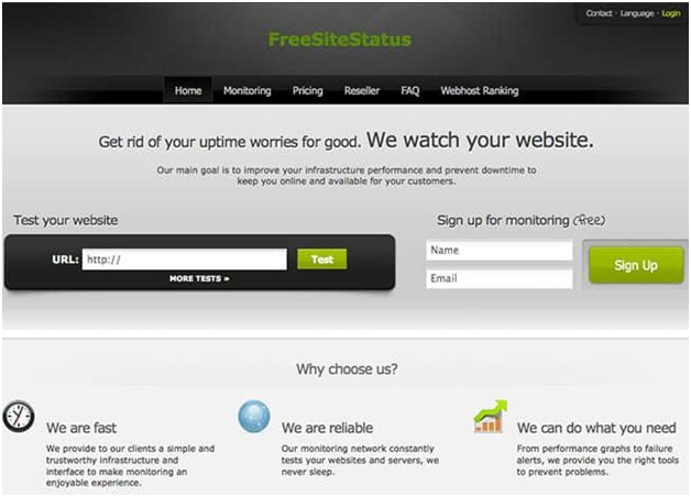 FreeSiteStatus