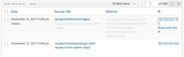 Plugin for wordpress redirection