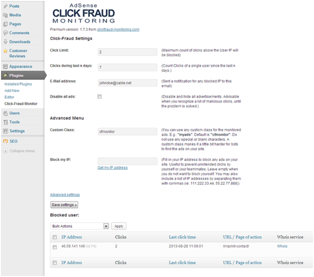 Click Fraud Click Fraud