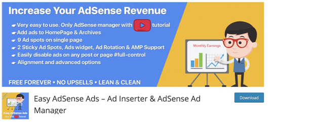 Easy Adsense ads