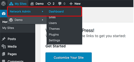 Network Admin Dashboard