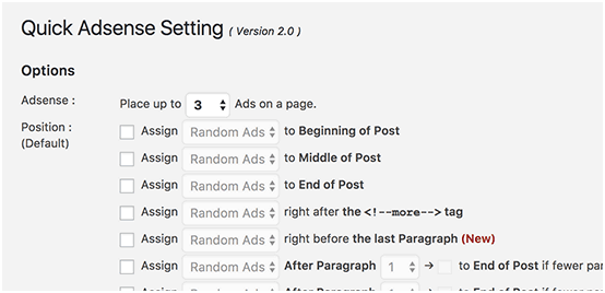 Quick AdSense Quick AdSense