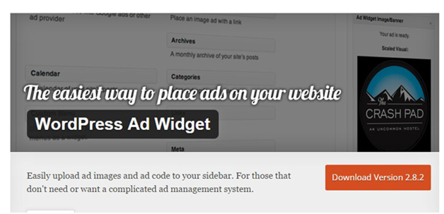 WordPress Ad Widget