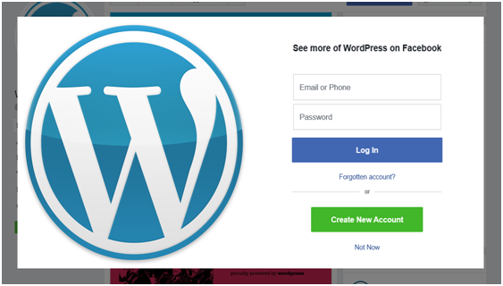 Wordpress facebook group