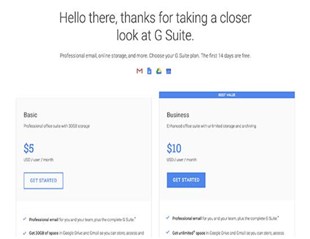 G-Suite Account