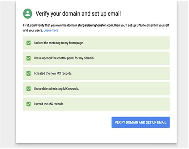 Verify Your Domain & SetUp Email