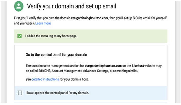 Verify Your Domain