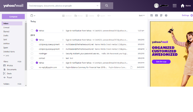 Yahoo Mail Yahoo Mail