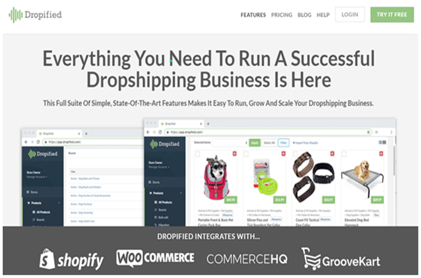 Dropified dropshipping plugins