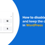 Disable Gutenberg