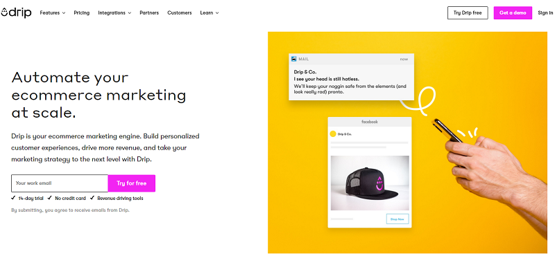 Drip Drio Email Marketing Tool