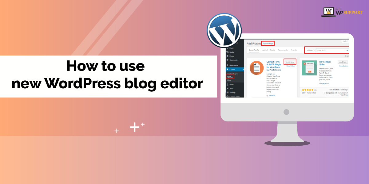 WordPress Block Editor 