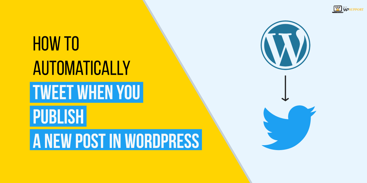 automatically tweet in wordpress 