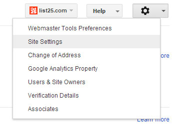 Site Preference Site Preference