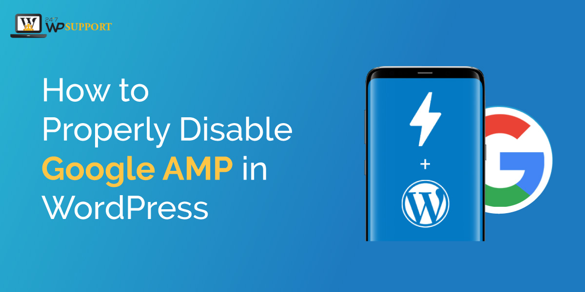Disable Google AMP in WordPress 